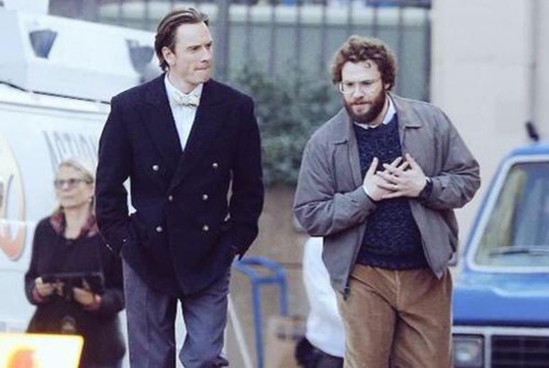 Снимки от снимачната площадка на биографичния филм за Стив Джобс