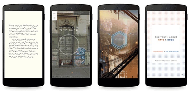 Google експериментира с електронни книги за телефони
