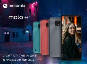 Motorola moto e7 има 48MP камера и 6.5-инчов дисплей