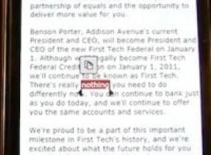 Демонстрация на функцията за копиране на текст на Windows Phone 7