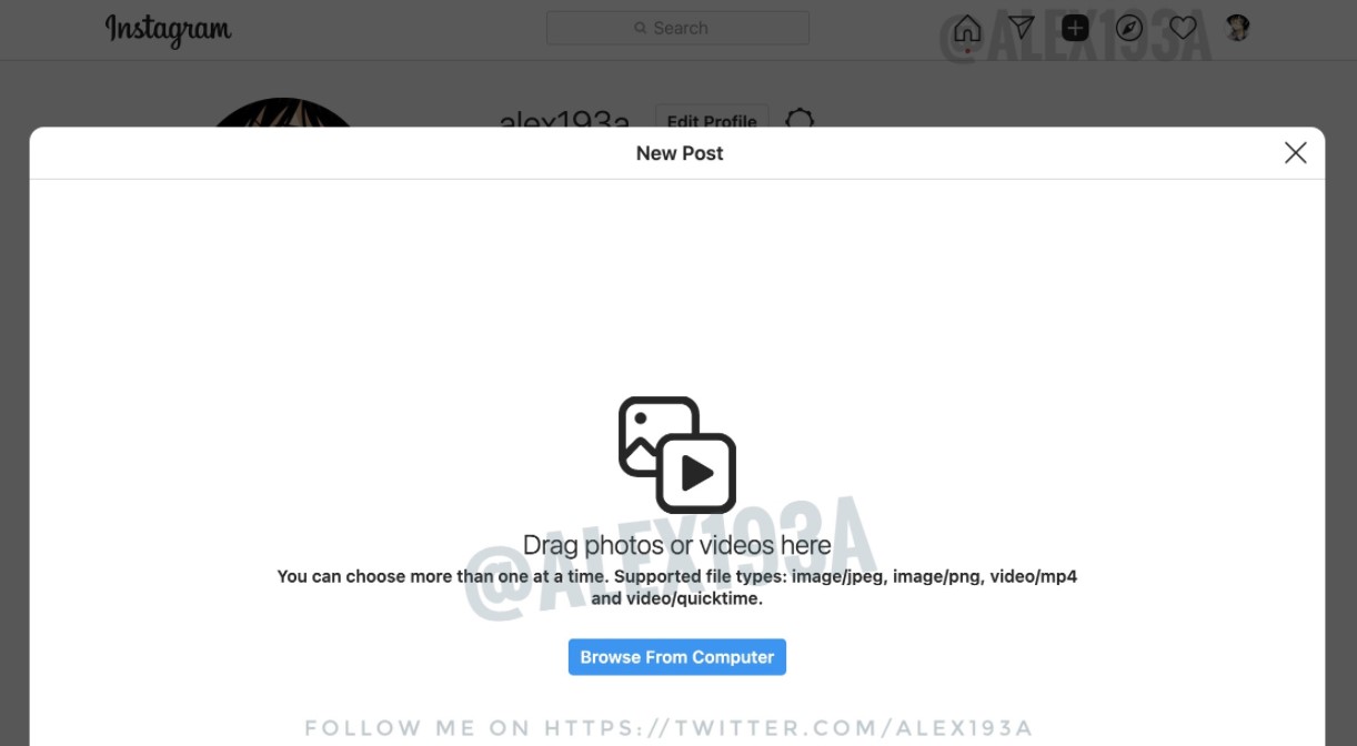 Instagram скоро ще позволи публикации и от настолен браузър